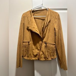 Live a Little Fringe Jacket Size Medium